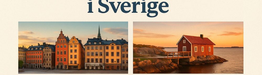 Destinationer för sista minuten-resor i Sverige