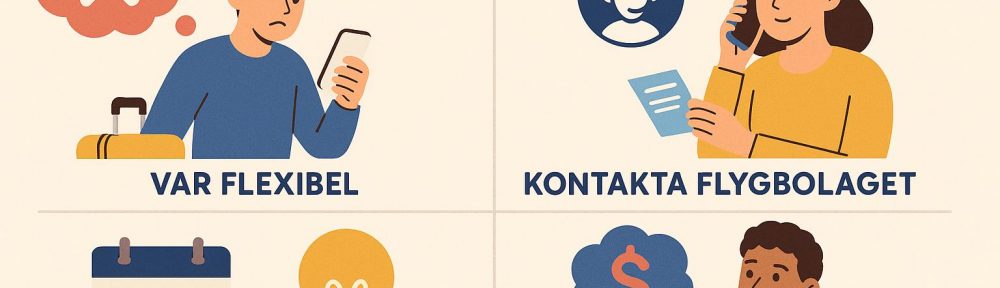 Hur du hanterar ändrade planer vid sista minuten-resor