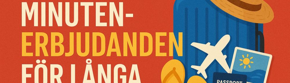 Sista minuten-erbjudanden för långa helger