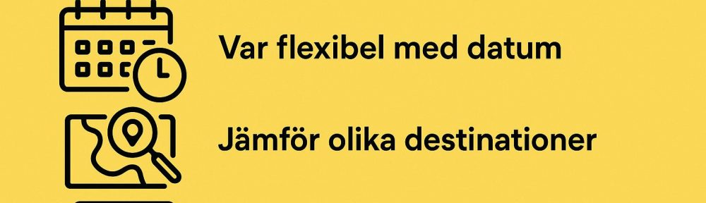 Bästa tipsen för att boka sista minuten-resa under reor